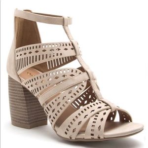 Stone Cut Out Sandal